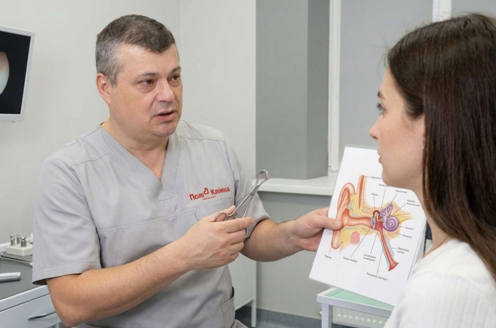 Консультація отоларинголога (ЛОРа)